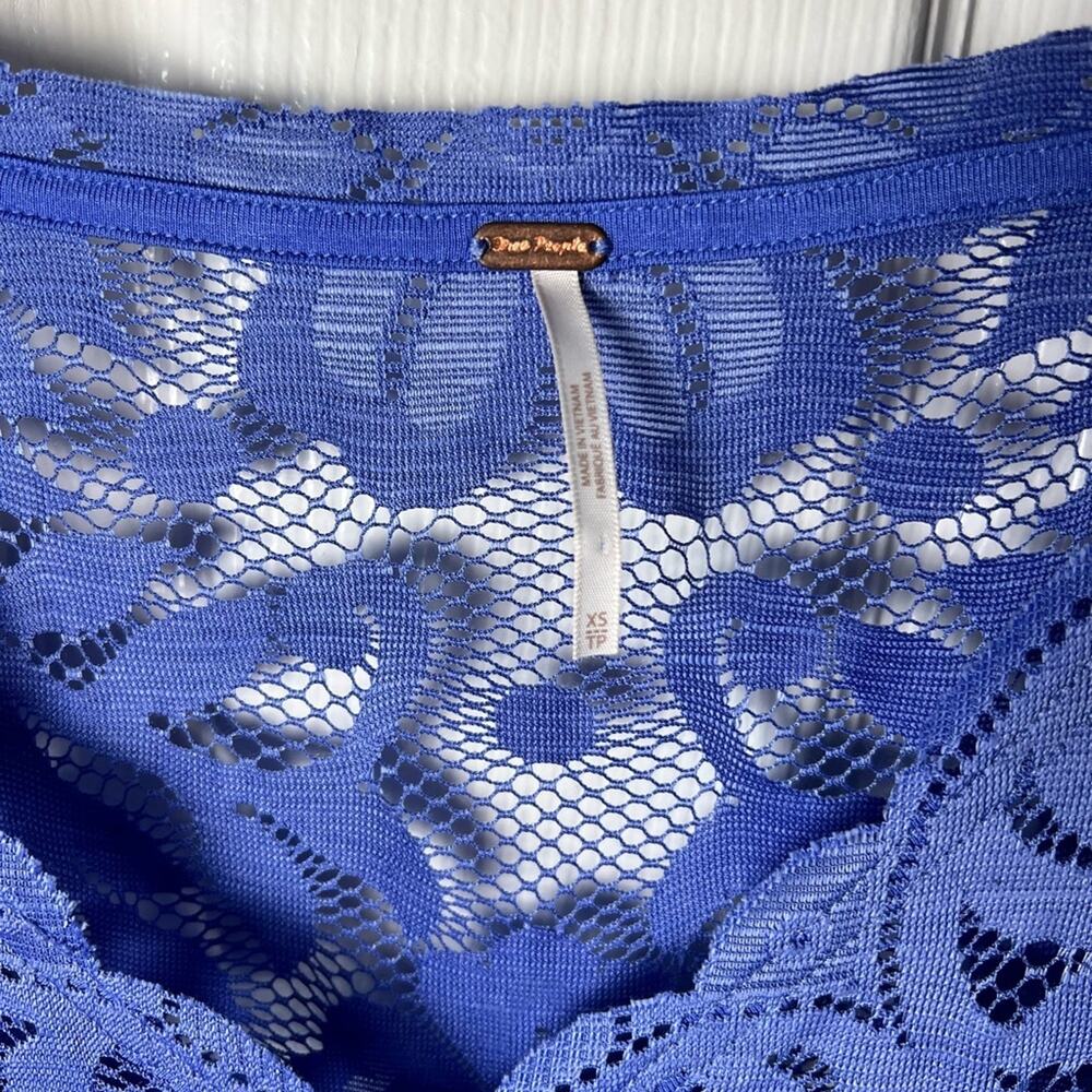 Free People Shadow Dance Midi Dress in Persian Jewel XS - Picture 12 of 12